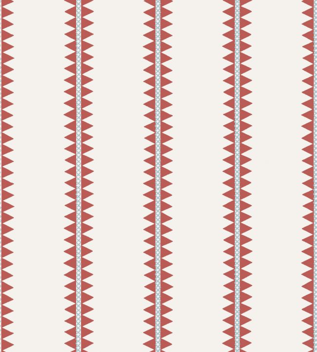 Reno Stripe Wallpaper by Thibaut Coral