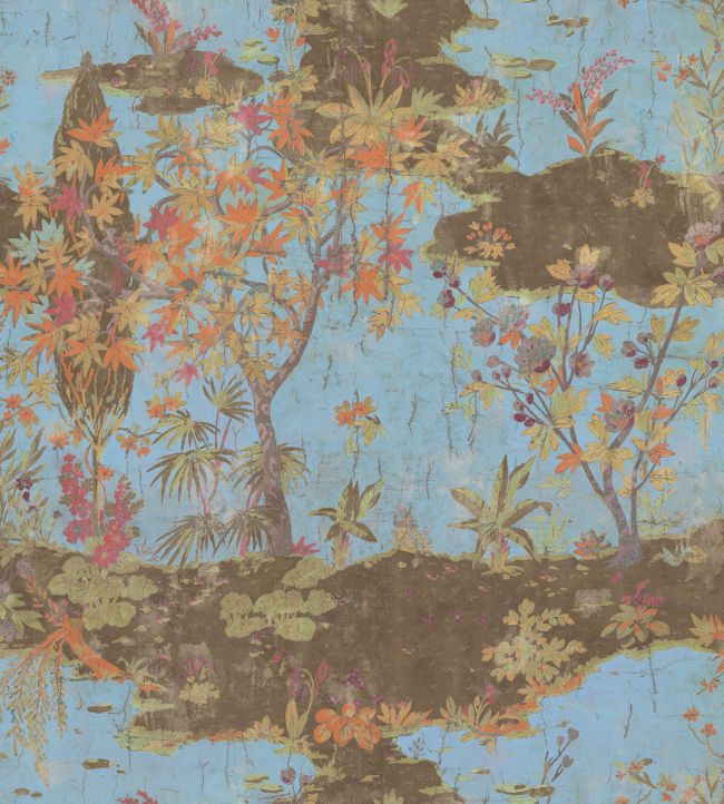 Retour des Indes Mural by Elitis Empreinte Exotique