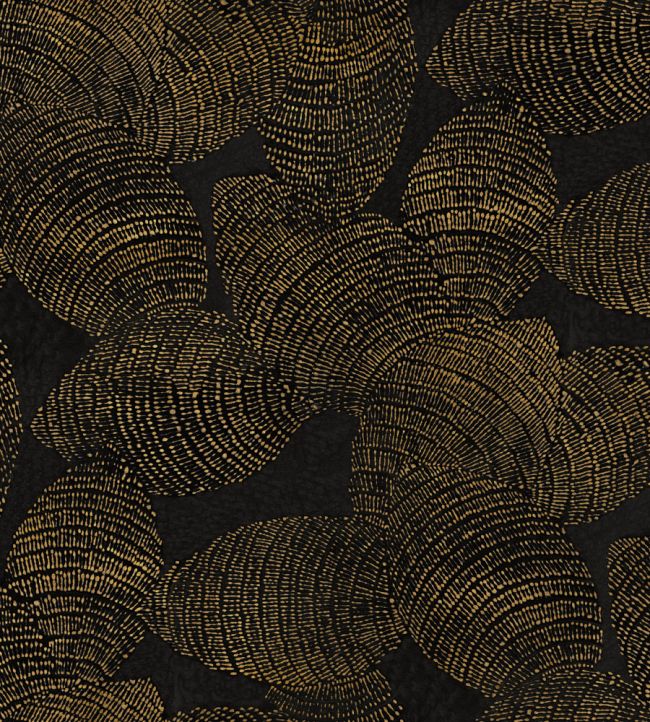 Rif Relief Wallpaper in Night by Coordonne Jane Clayton