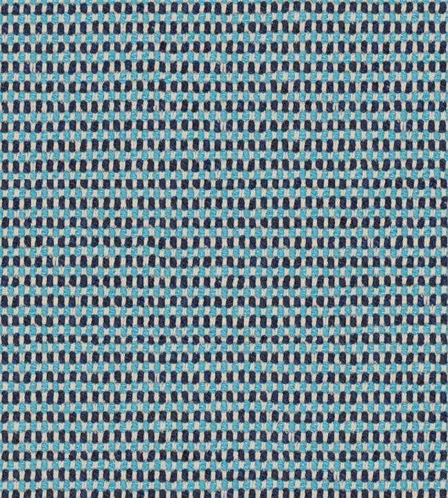 Riverine Fabric by Osborne & Little Turquoise/Navy