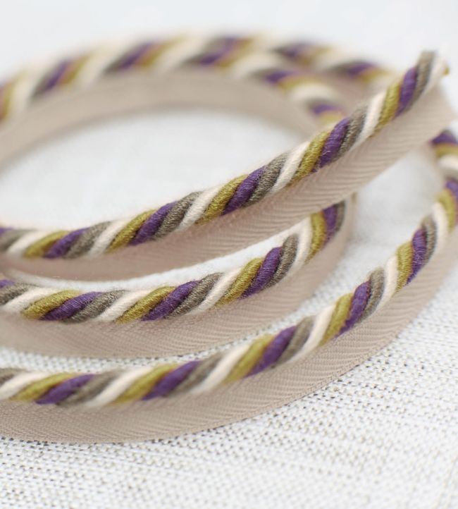 Orte Lip Cord Trimming by Romo Mulberry