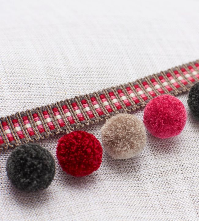 Pom Fringe Trimming by Romo Camellia