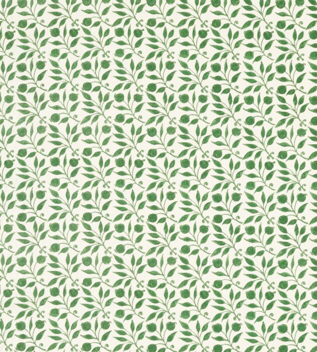 Rosehip Fabric by Morris & Co Forest