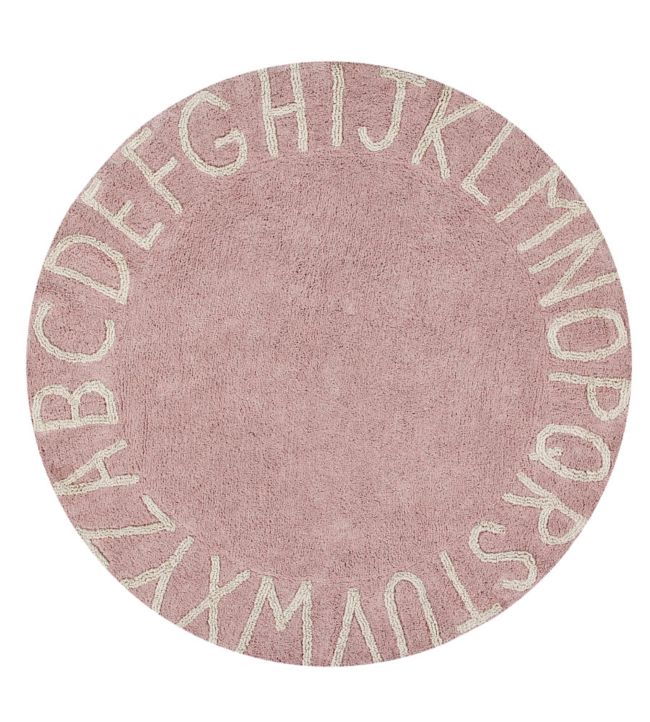 Lorena Canals Round ABC rug Nude Vintage C-ABC-VNN Nude Vintage