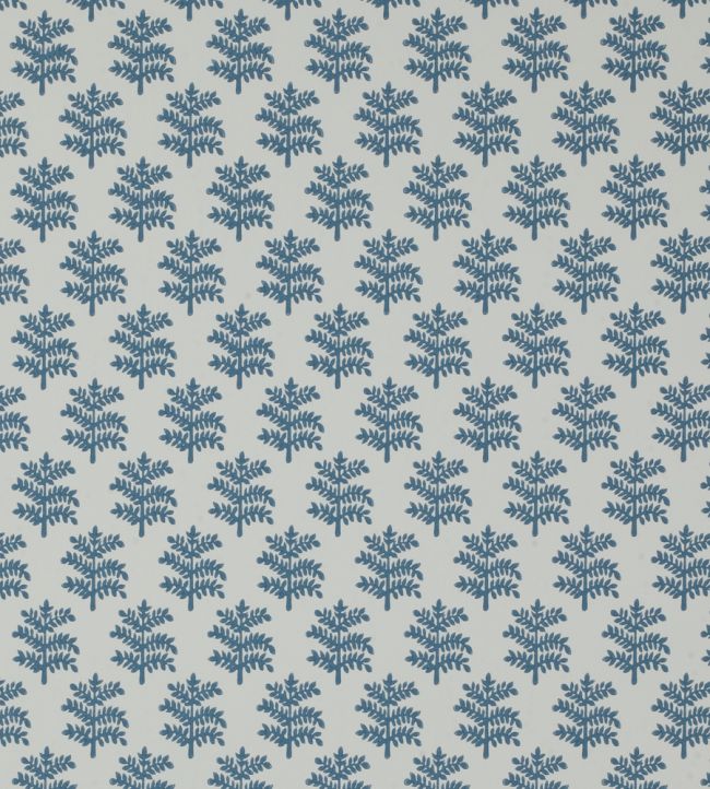 Rowan Wallpaper by Jane Churchill Blue