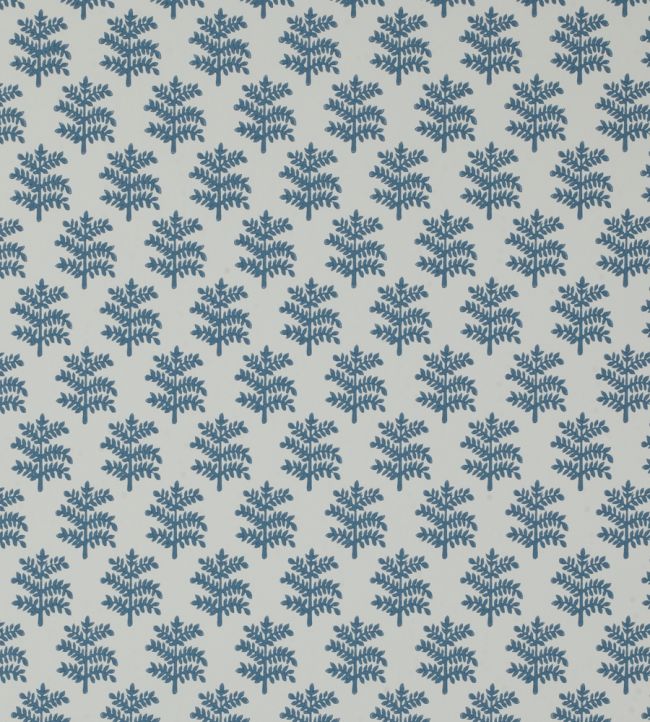 Rowan Wallpaper by Jane Churchill Blue