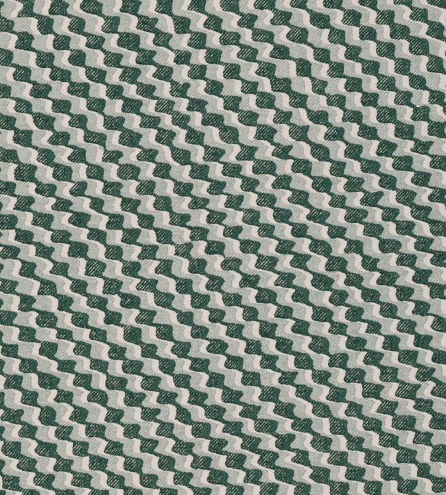 Ruffle Fabric by Fermoie Bottle Green