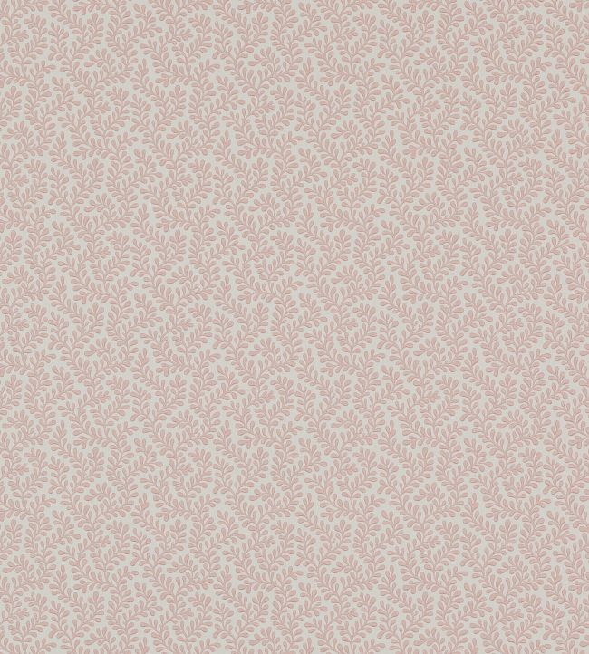 Rushmere Wallpaper by Colefax and Fowler Old Pink