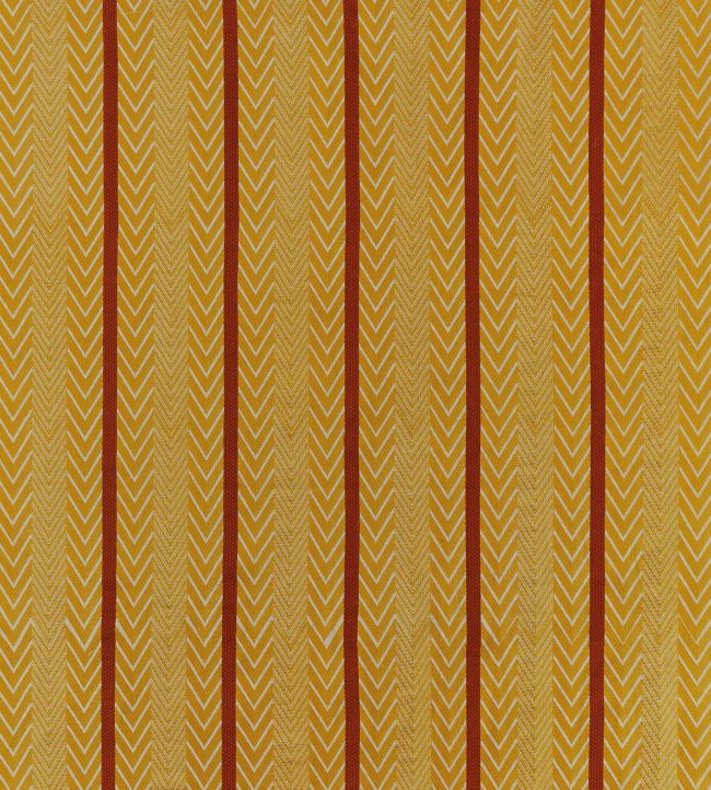 Sagitta Fabric by Osborne & Little Amber/Terracotta