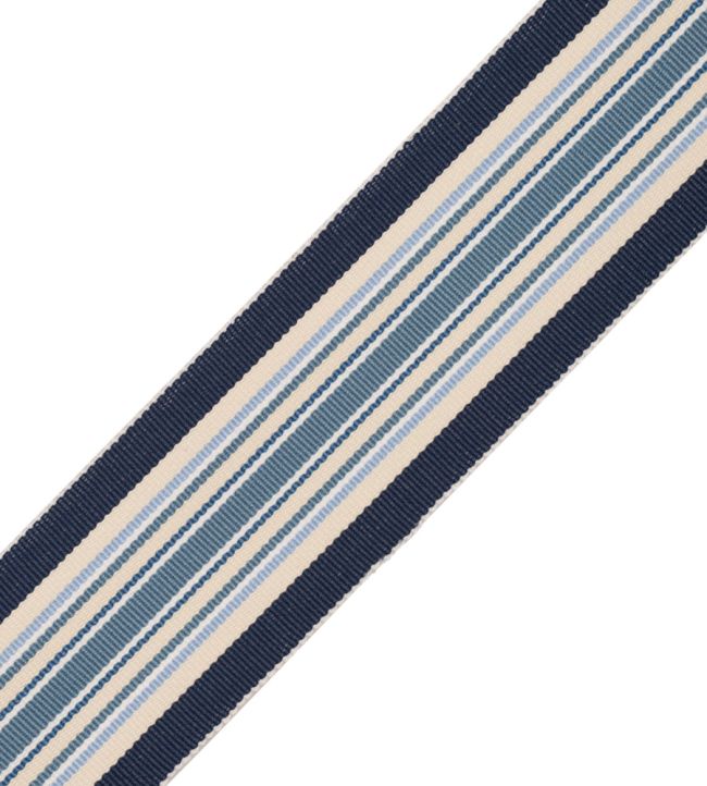 Saisons Stripe Border Trimming by Samuel & Sons Polo
