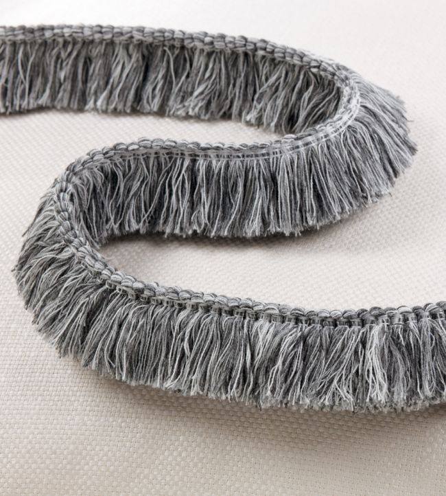 Sambu Fringe Trimming by Romo Gunmetal