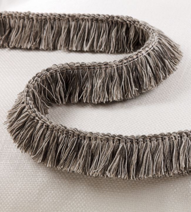 Sambu Fringe Trimming by Romo Slate