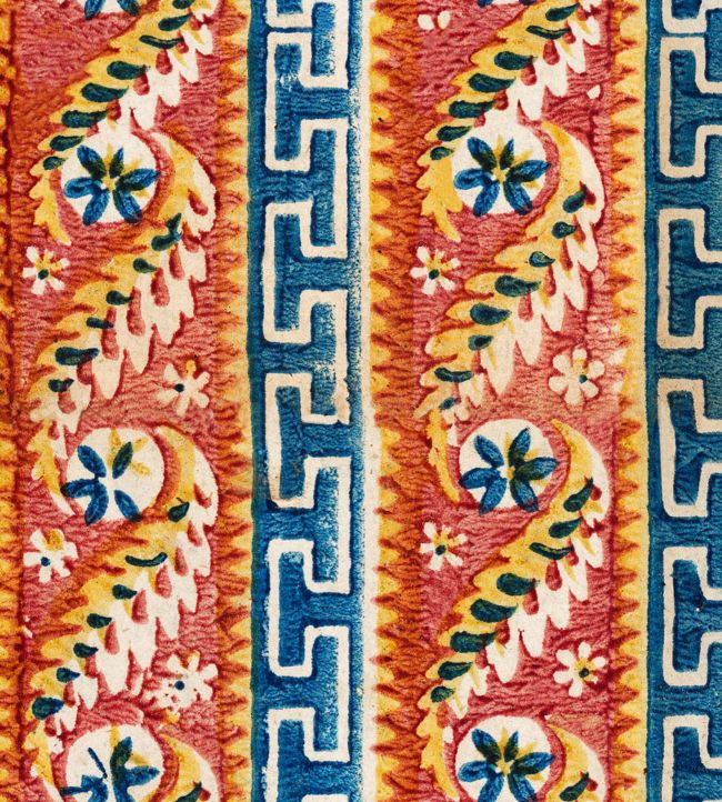Samothraki Wallpaper by MINDTHEGAP Blue Red