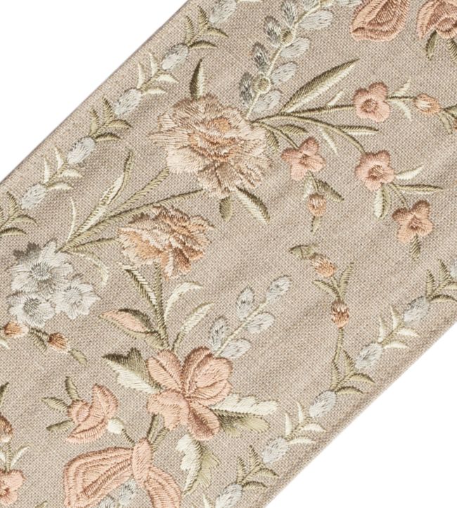 Antoinette Embroidered Border Trimming by Samuel & Sons Antique