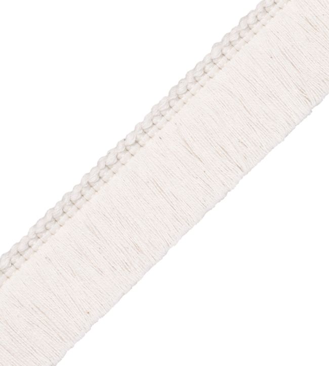 1.5" Bali Cotton Brush Fringe Trimming by Samuel & Sons Cream