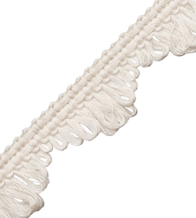 Bali Cotton Fan Edge Trimming by Samuel & Sons Cream