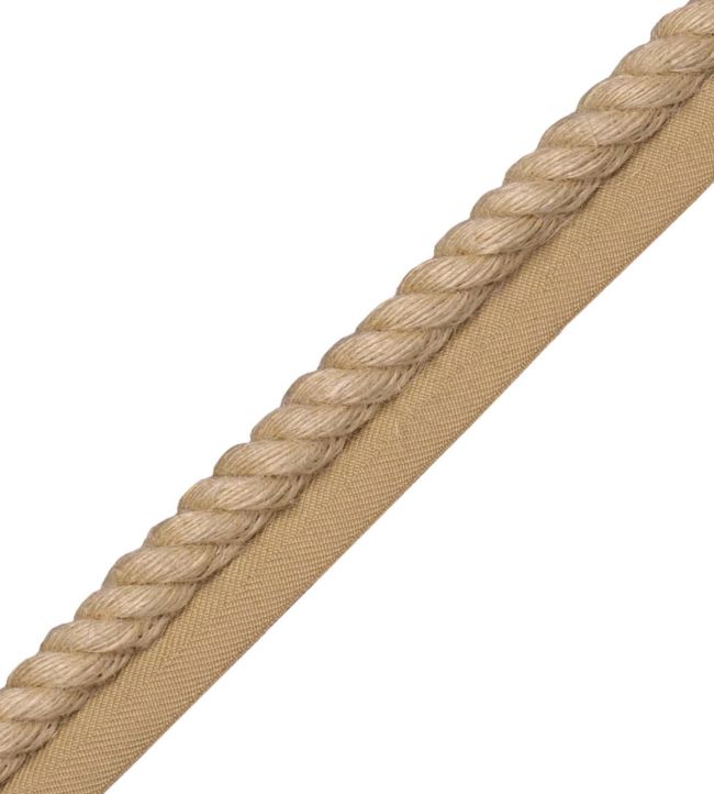 Bali Jute 13mm Cord With Tape Trimming by Samuel & Sons Burlap