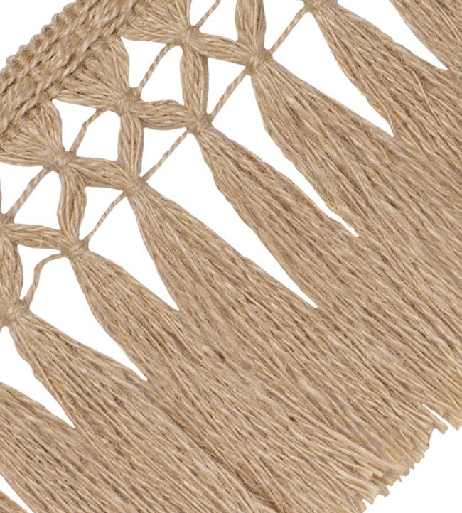 Bali Jute Skirt Fringe Trimming by Samuel & Sons Burlap