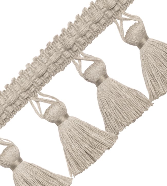 Bali Linen Tassel Fringe Trimming by Samuel & Sons Flax