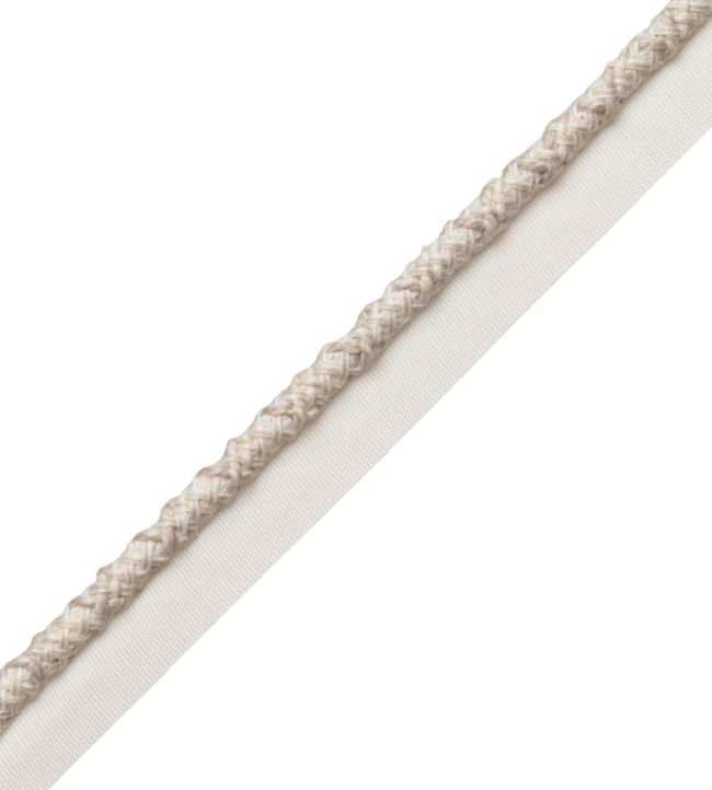 6mm Somerset Cord With Tape Trimming by Samuel & Sons Flax