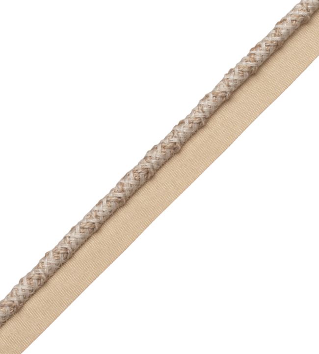 6mm Somerset Cord With Tape Trimming by Samuel & Sons Driftwood