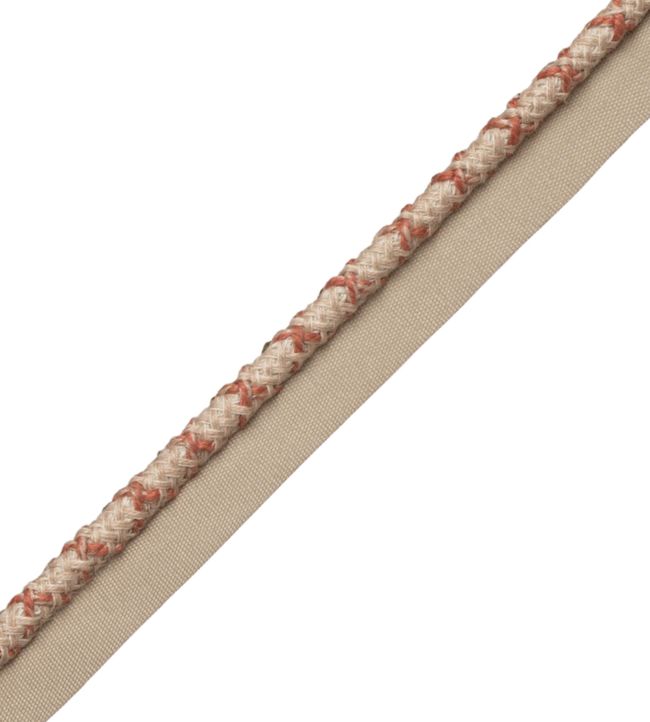 6mm Somerset Cord With Tape Trimming by Samuel & Sons Terra
