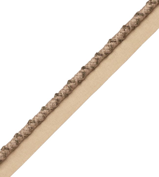 6mm Somerset Cord With Tape Trimming by Samuel & Sons Olive