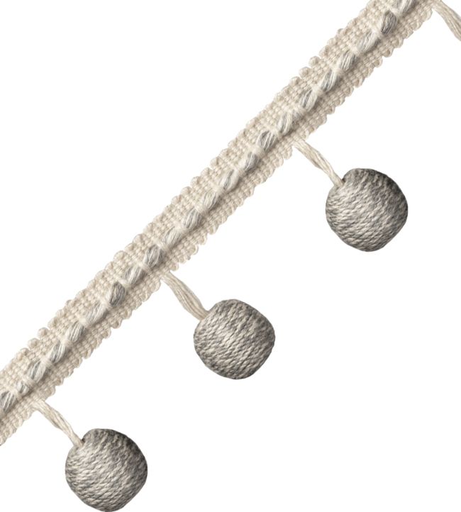 Somerset Bead Fringe Trimming by Samuel & Sons Slate