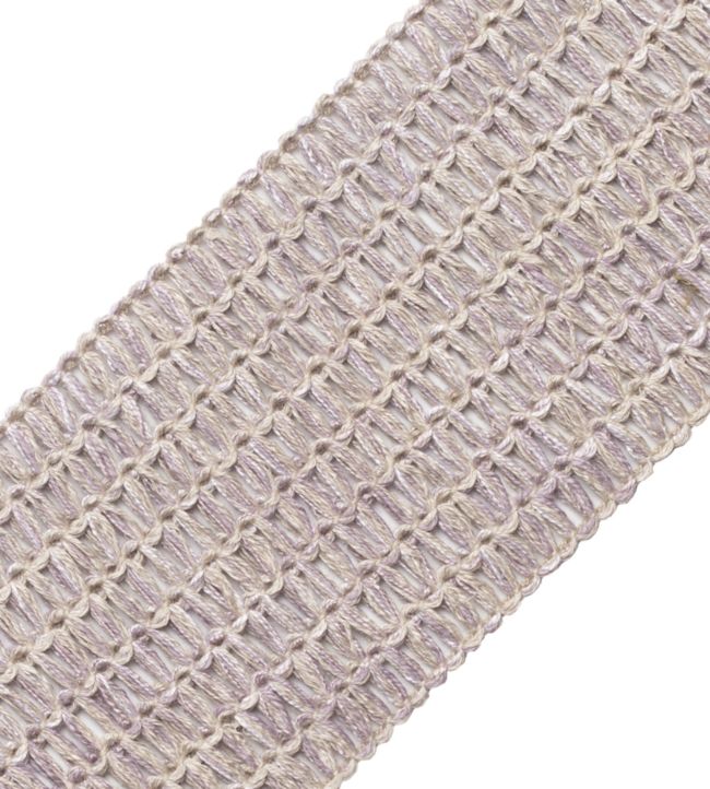 Somerset Openwork Braid Trimming by Samuel & Sons Heather Grey