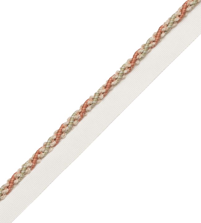 5mm Tiverton Cord With Tape Trimming by Samuel & Sons Rosewater