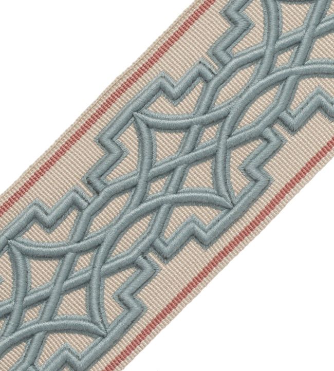 Mireille Embroidered Border Trimming by Samuel & Sons Antique
