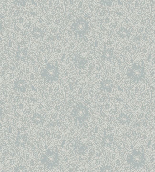Anton Wallpaper by Sandberg Misty Blue