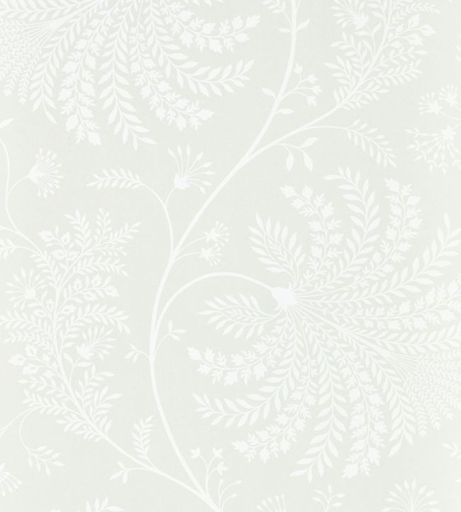 Mapperton Wallpaper by Sanderson in Chalk Jane Clayton