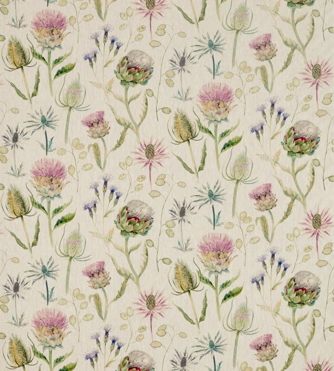 Thistle Garden Fabric by Sanderson Thistle/Fig