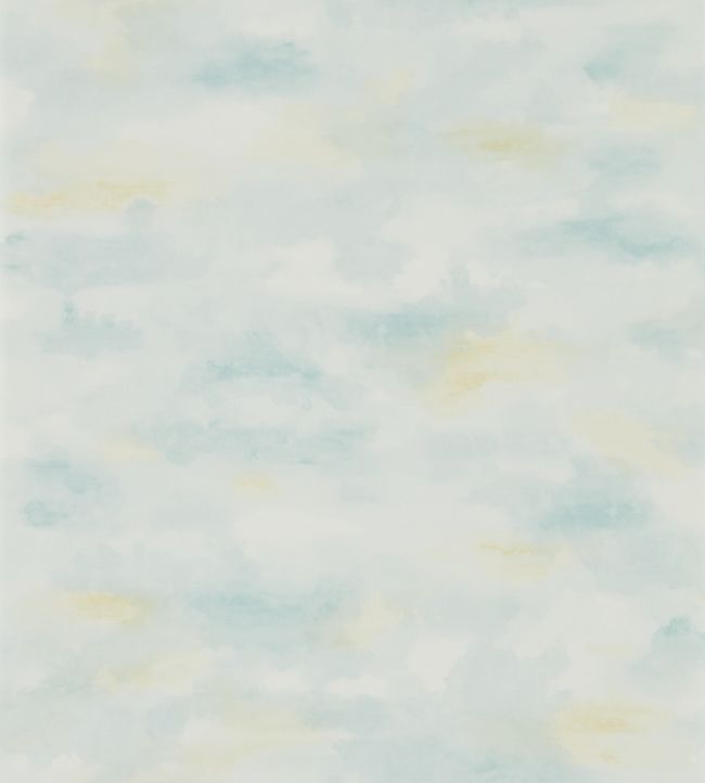 Bamburgh Sky Wallpaper by Sanderson Estuary Blue