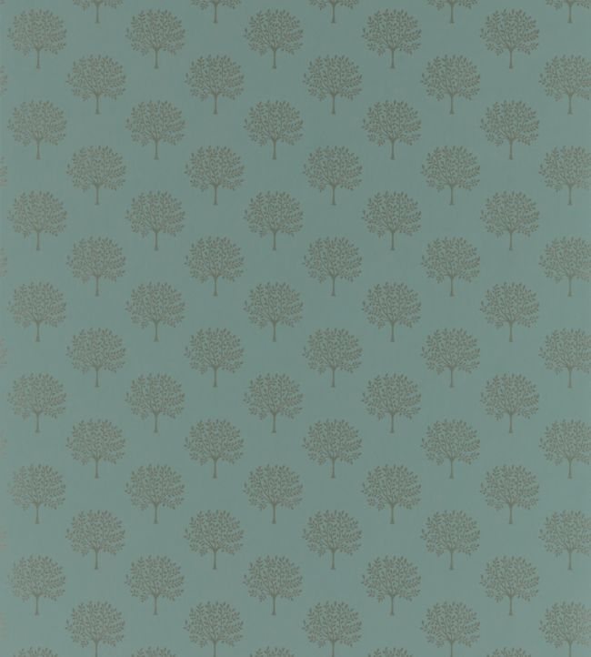 Marcham Tree Wallpaper by Sanderson English Grey