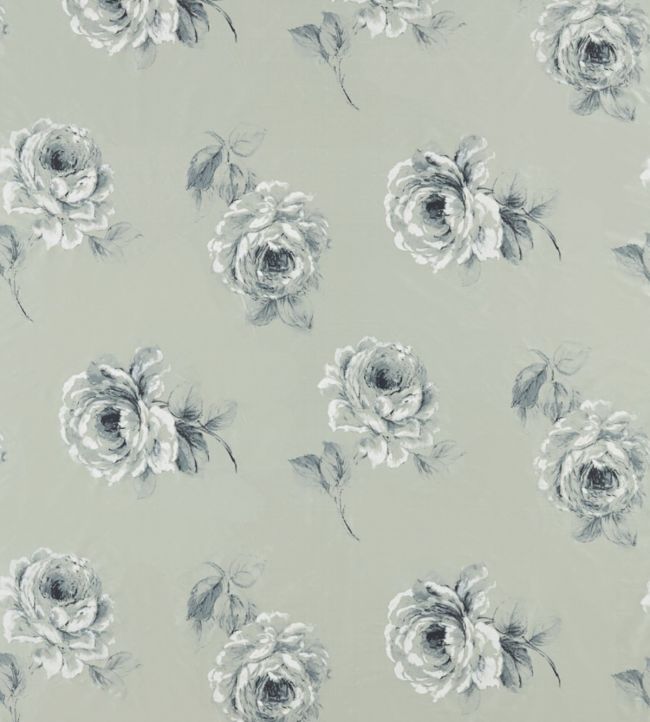 Rosa Fabric by Sanderson in Mint Jane Clayton