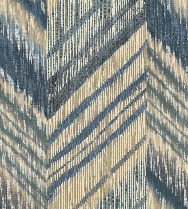 Santa Fe Wallpaper in Ink by Threads | Jane Clayton