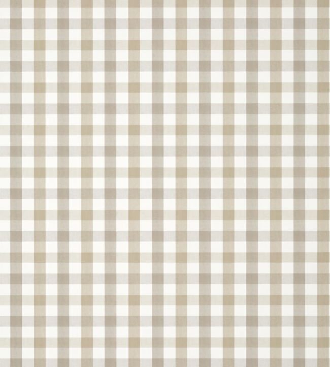 Saybrook Check Wallpaper by Anna French Beige