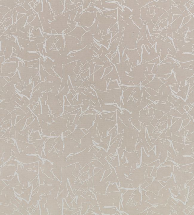 Scribble Recycled Fabric by Kirkby Design Taupe