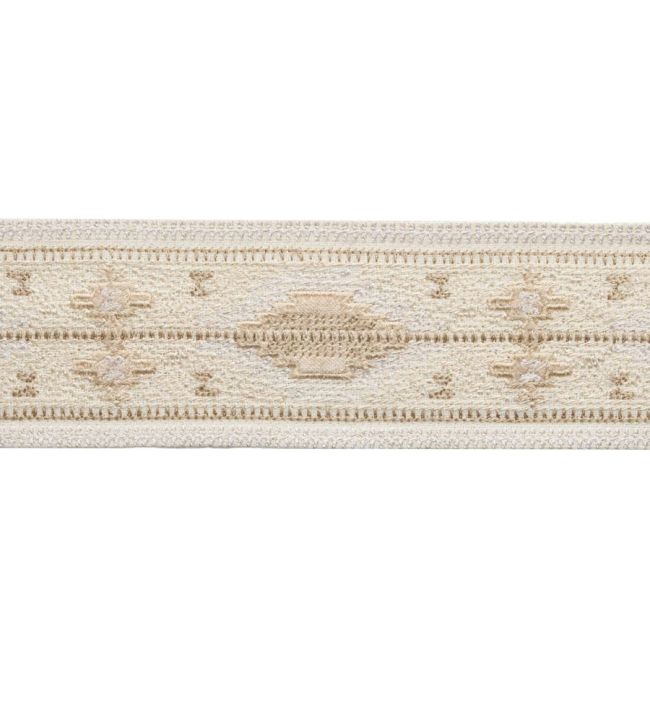 Sedona Embroidered Border Trimming by Samuel & Sons White Sands