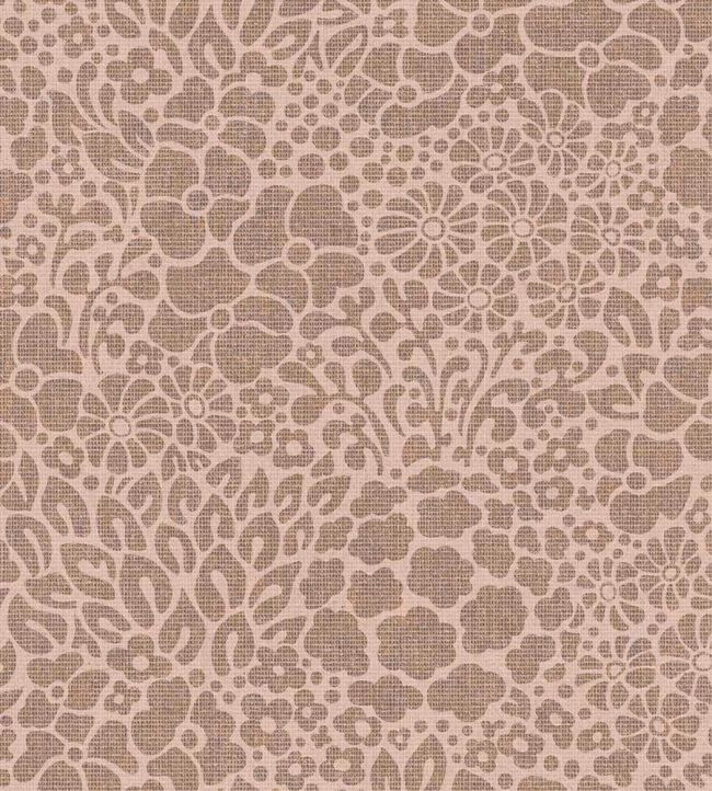 Seventies Floral Wallpaper by Eijffinger Pink