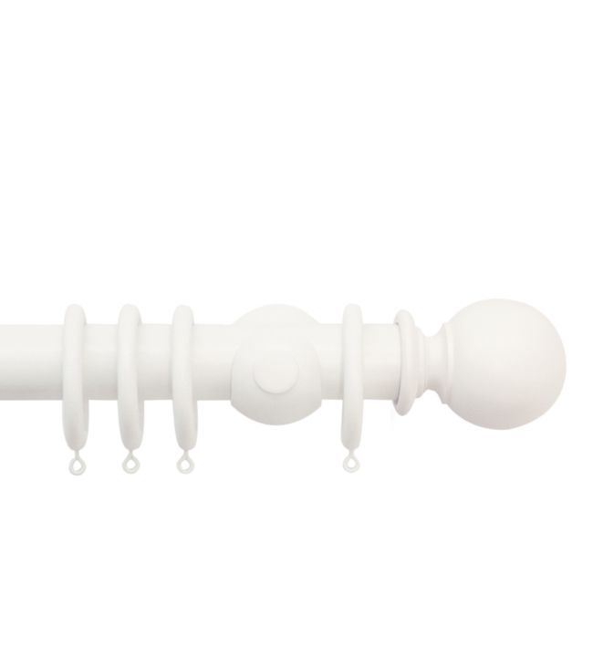 Seychelles 40mm Wooden Cotton Ball SEY180R/COT/H4144Fx2/COT 180cm Cup 18 Cotton