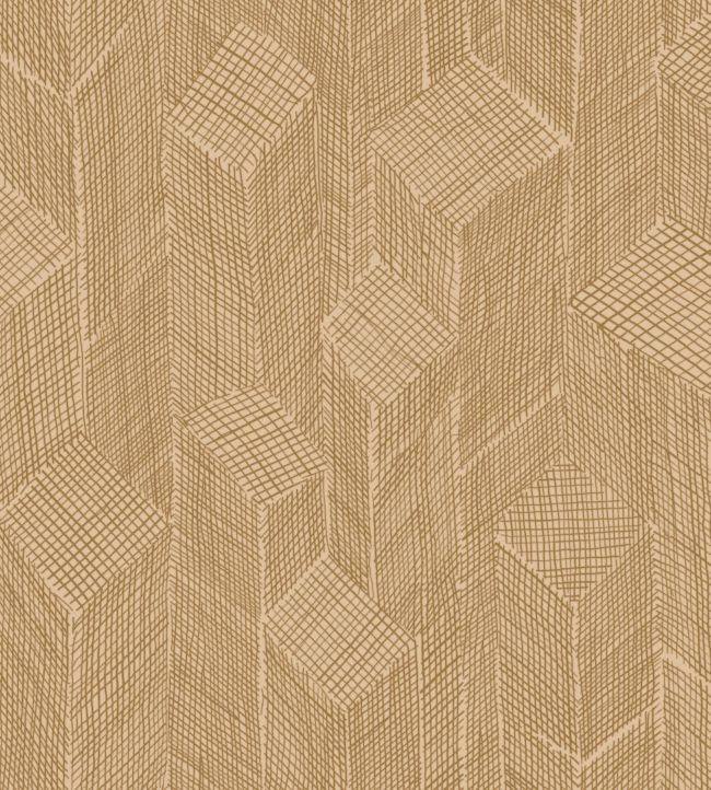 Shibam Wallpaper by Arte Plaster Beige