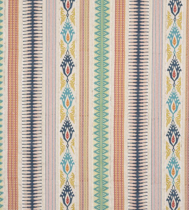 Shimla Fabric by Jane Churchill Blue/Multi