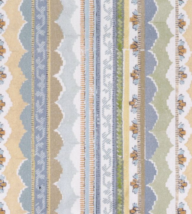 Simla Fabric by Madeaux 01 Blue