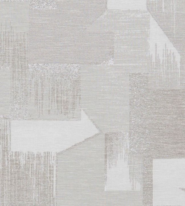 Skolio Fabric by Studio G Silver