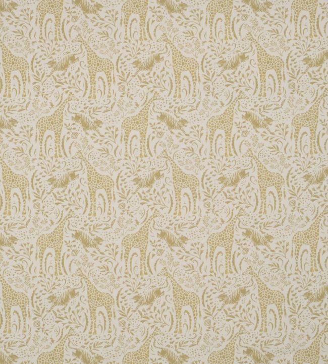 Sylvan Fabric by James Hare Gold