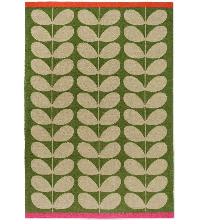 Orla Kiely Solid Stem rug Basil 463607-140200 Basil