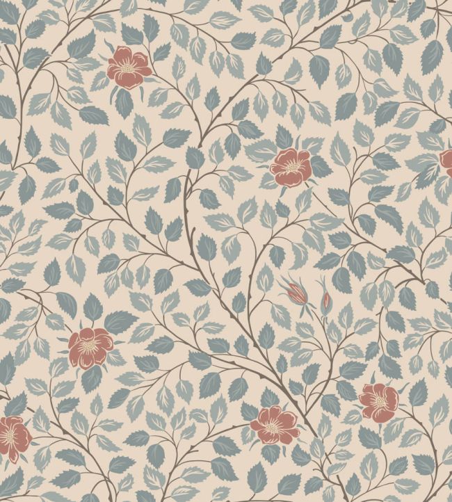 Solliden Wallpaper by Sandberg Blue